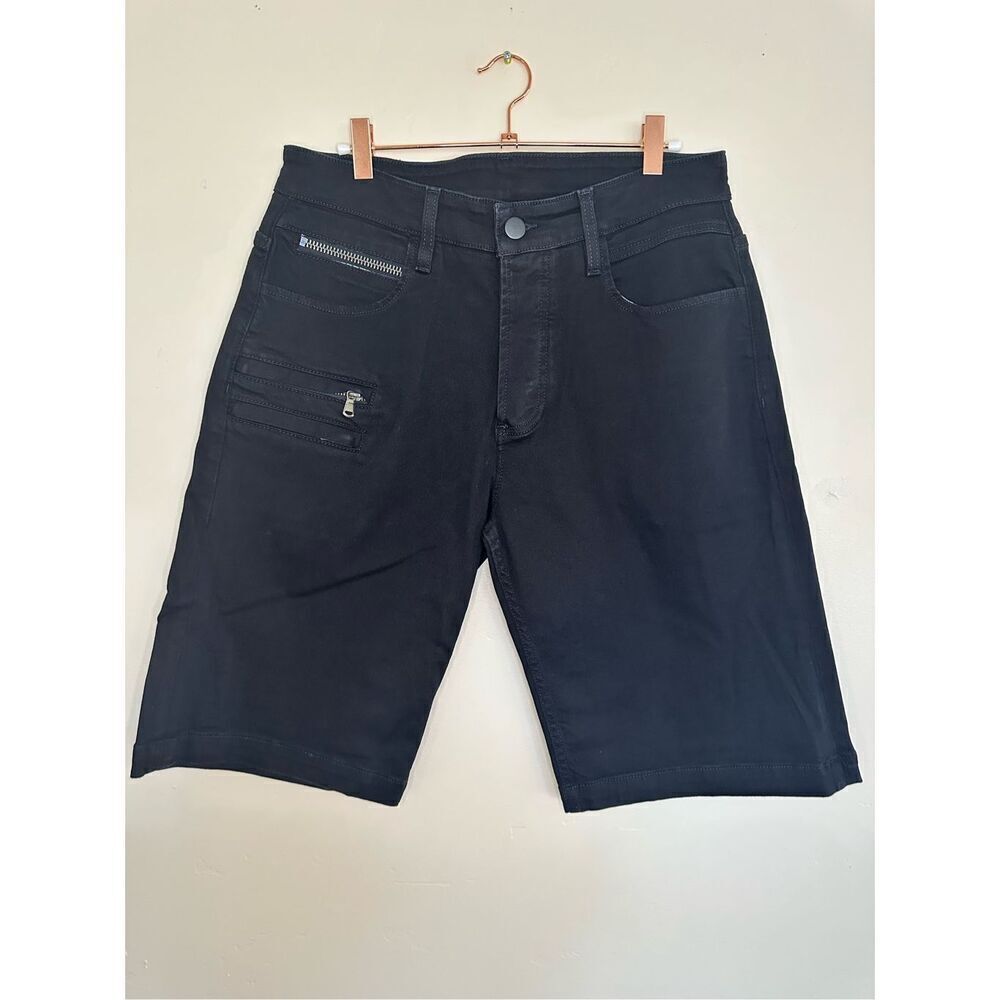 🌊 Rockstar Men’s Black Dee Stretch Jean Shorts Size 30 NWOT